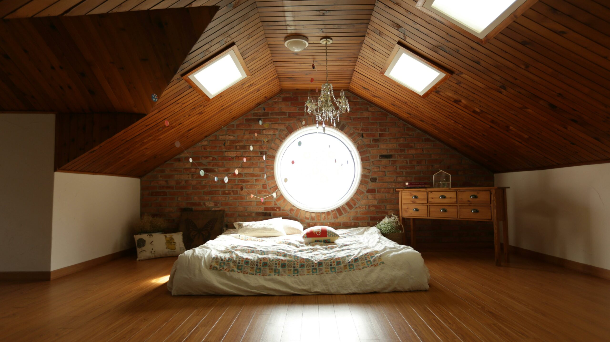chambre sous un toit
